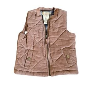 Telluride 12M Tan Padded Western Vest